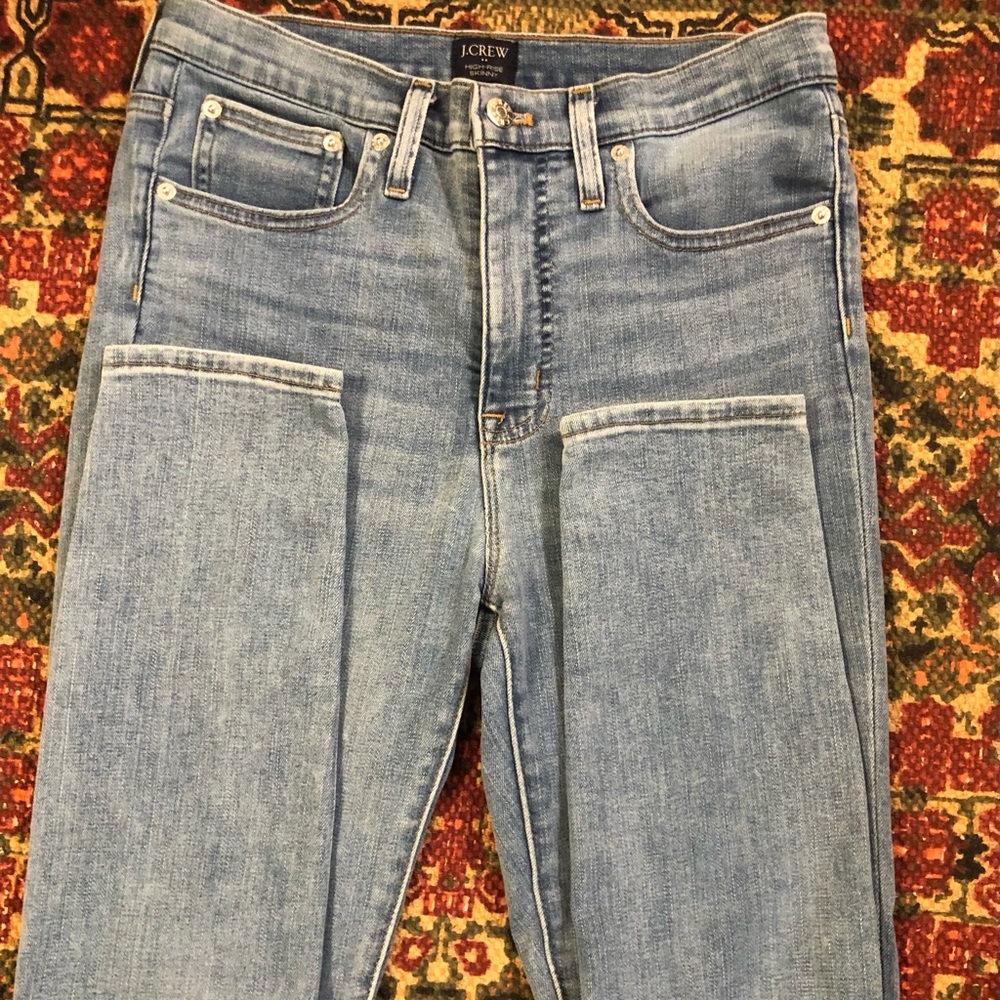 J. CREW High-Rise Skinny Jeans Size 28